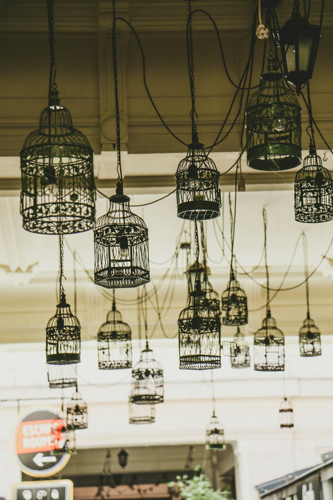 black and white pendant lamps