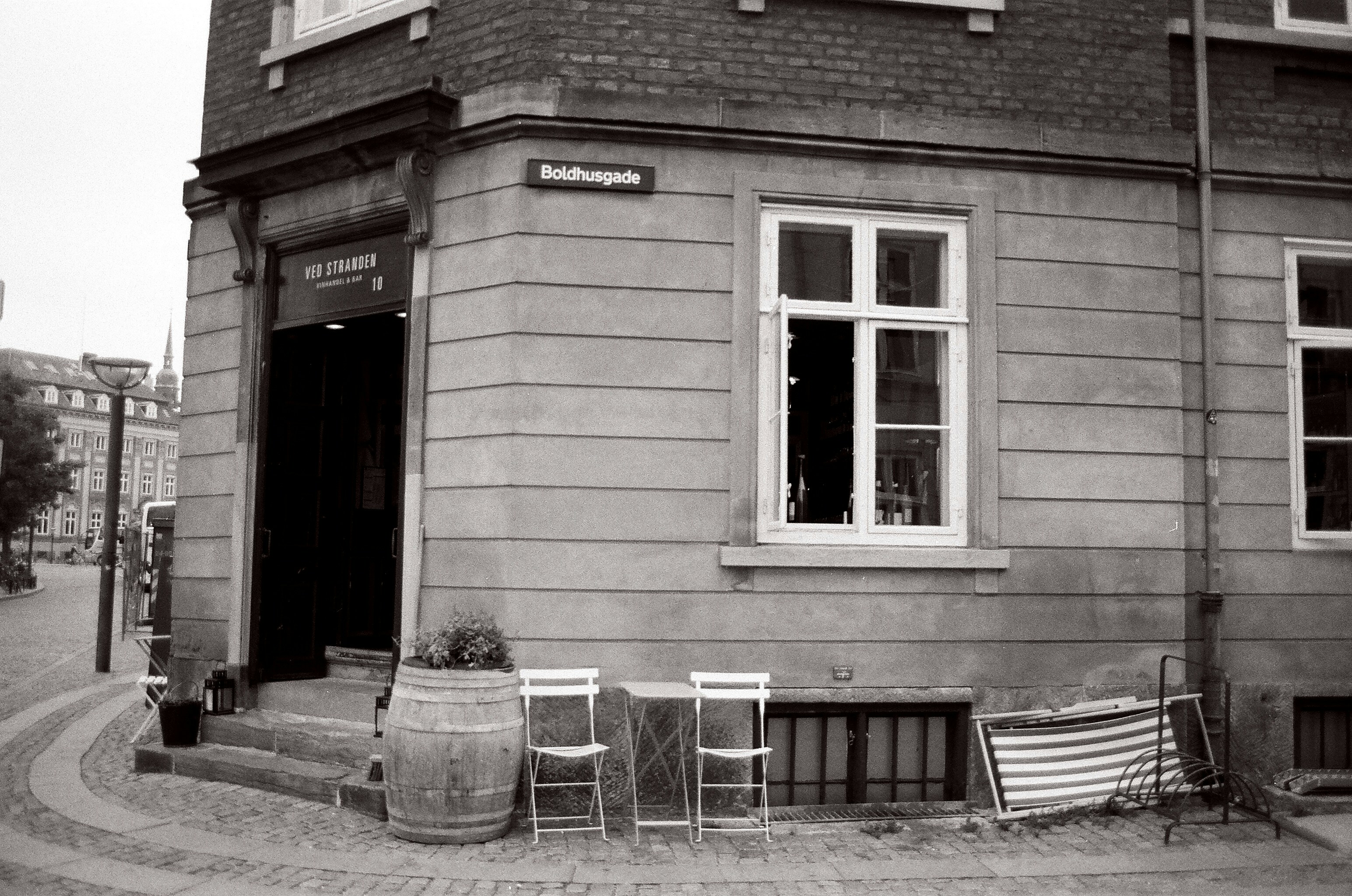 A cozy Södermalm café with customers enjoying their drinks.