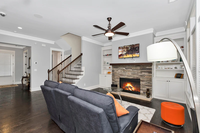 Stylishly staged Whittier home interior