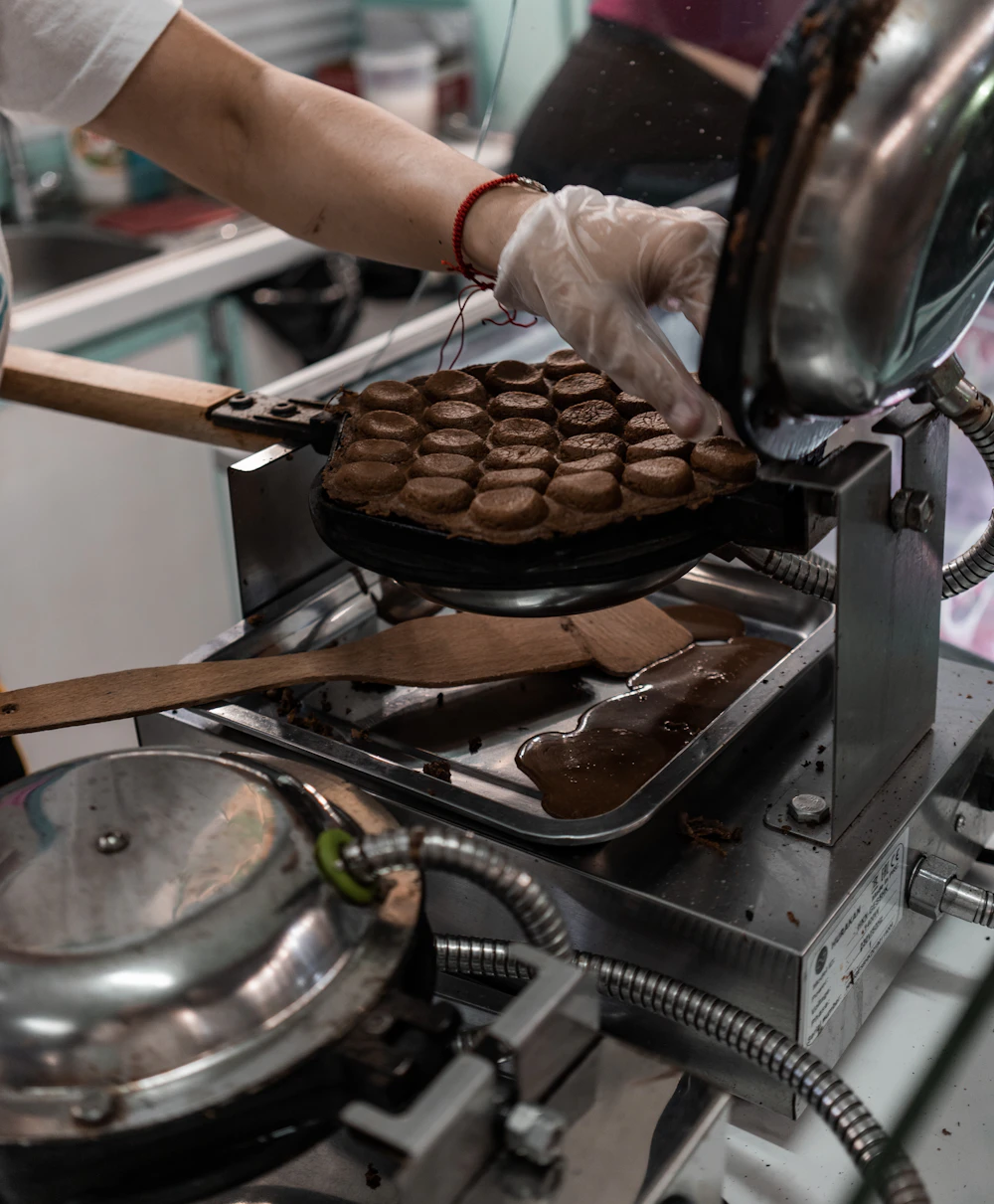 Maître Chocolatier στη δουλειά