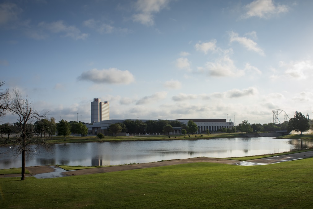 Summer scene in Arlington, Texas
