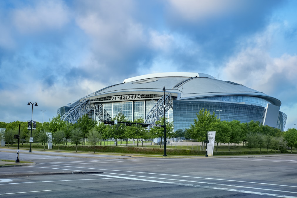 Arlington Texas downtown cityscape