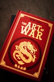 red and gold bicycle playing cards box