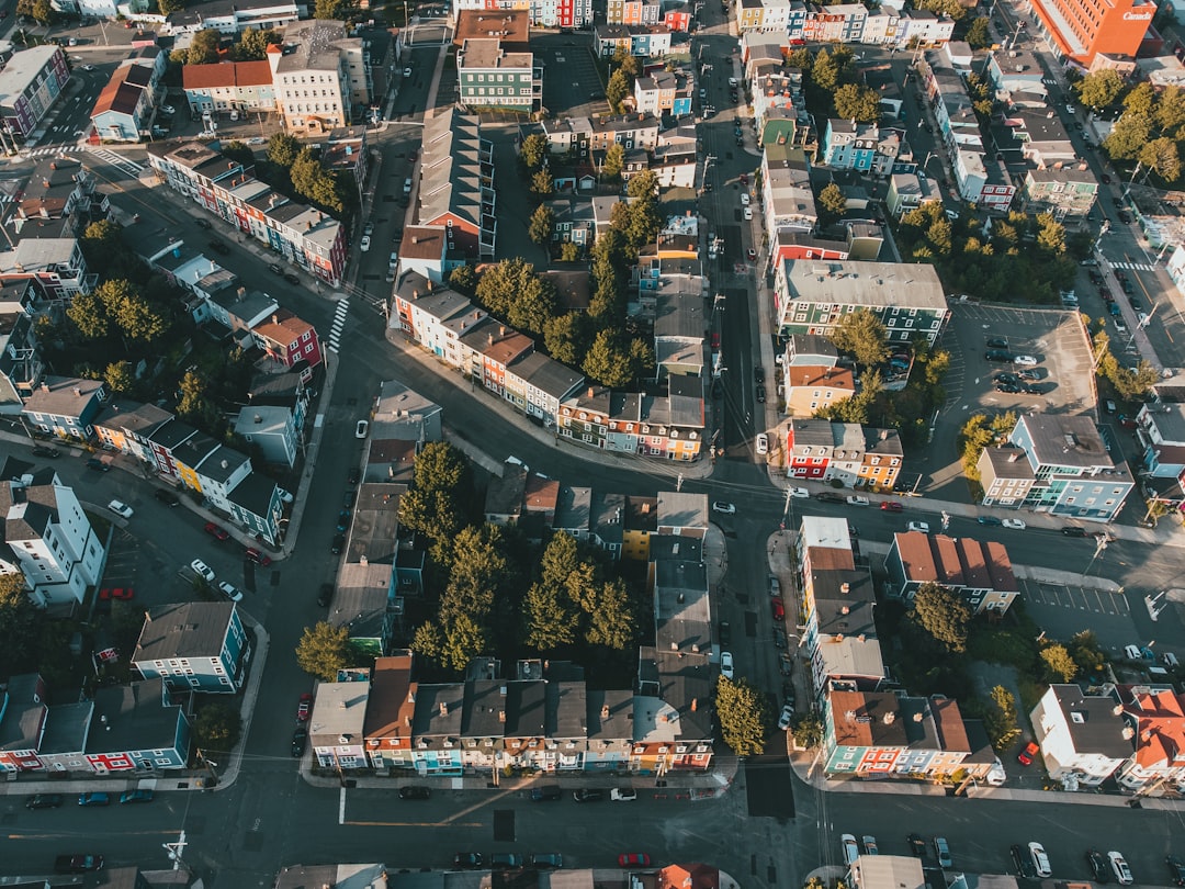 aerial view of city buildings during daytime