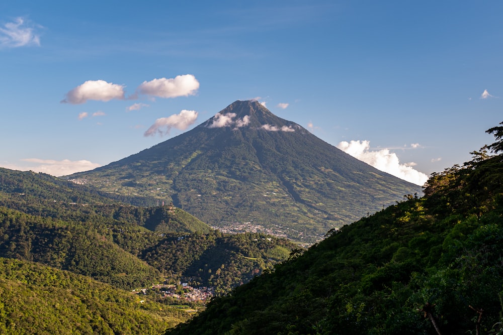 green and gray mountain under blue sky during daytime