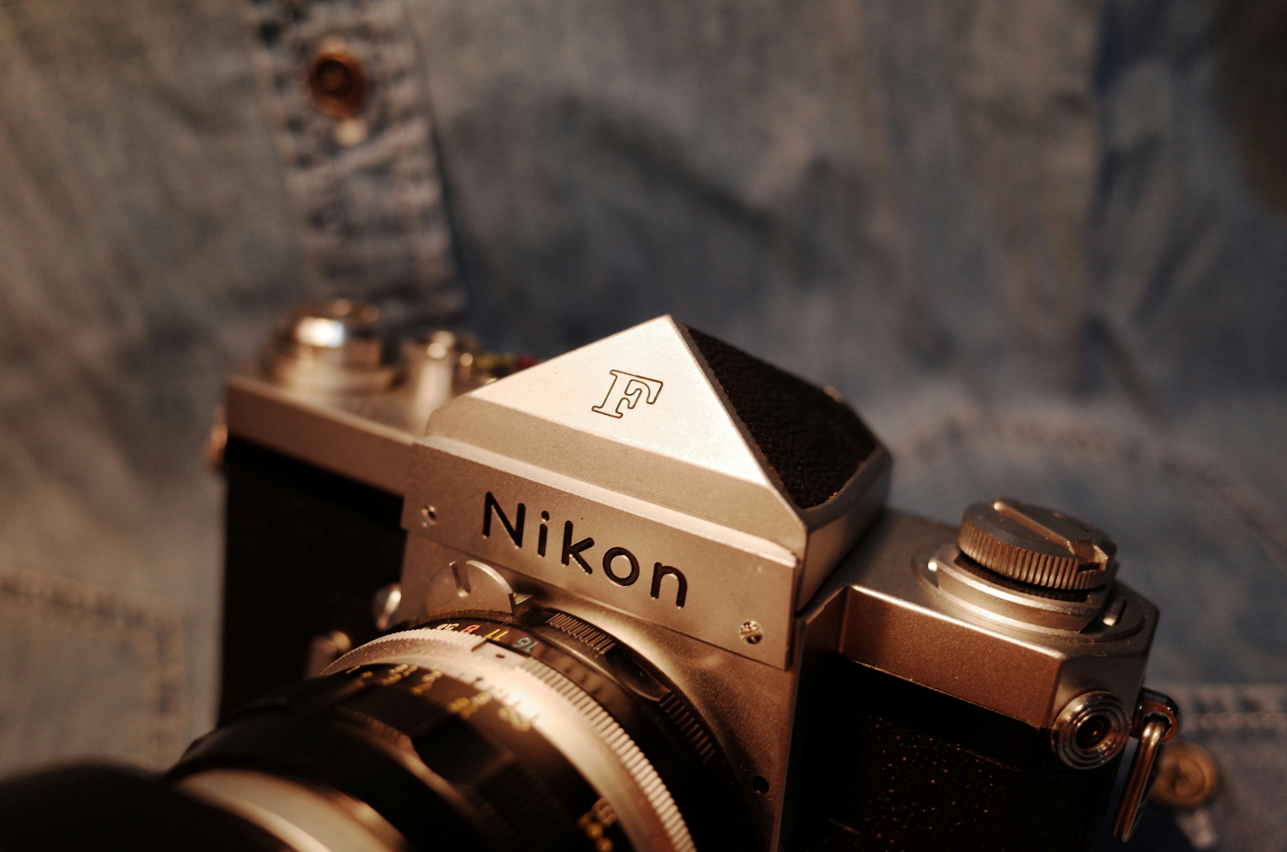 black and silver pentax camera