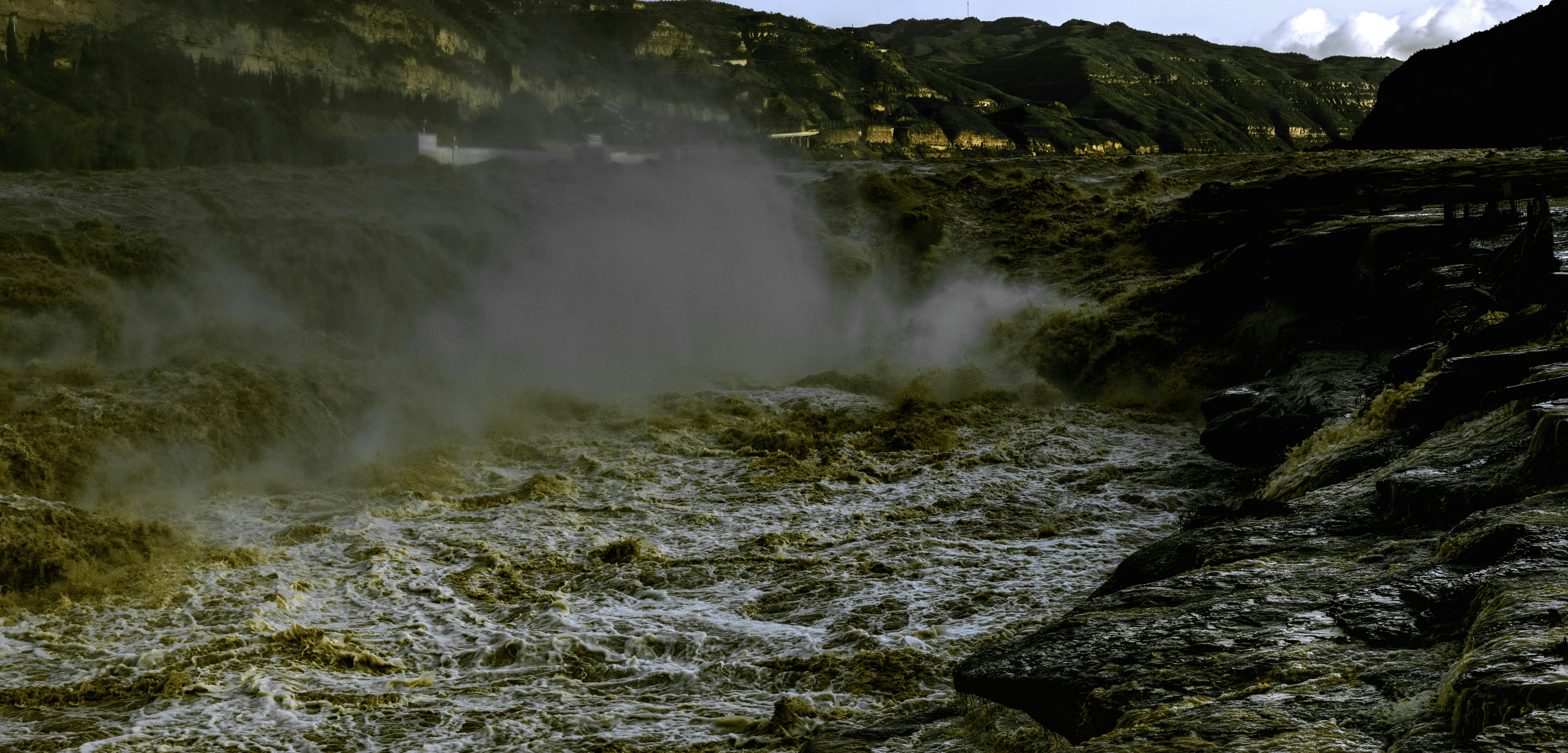 green grass field near body of water during daytime