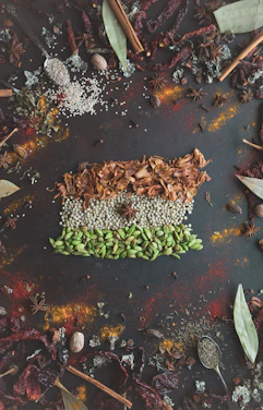 green and brown plant on water