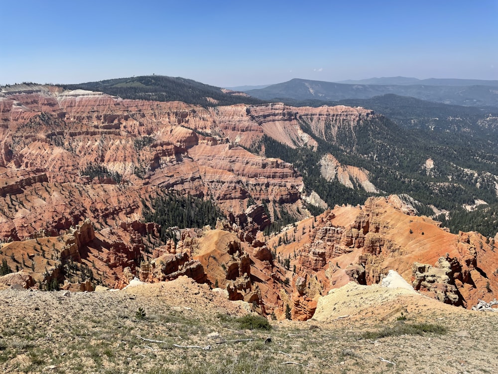 brown rock formation under blue sky during daytime