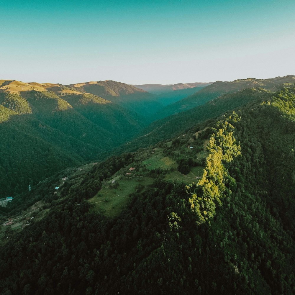 green mountains under blue sky during daytime