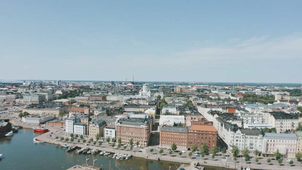 aerial view of city buildings during daytime