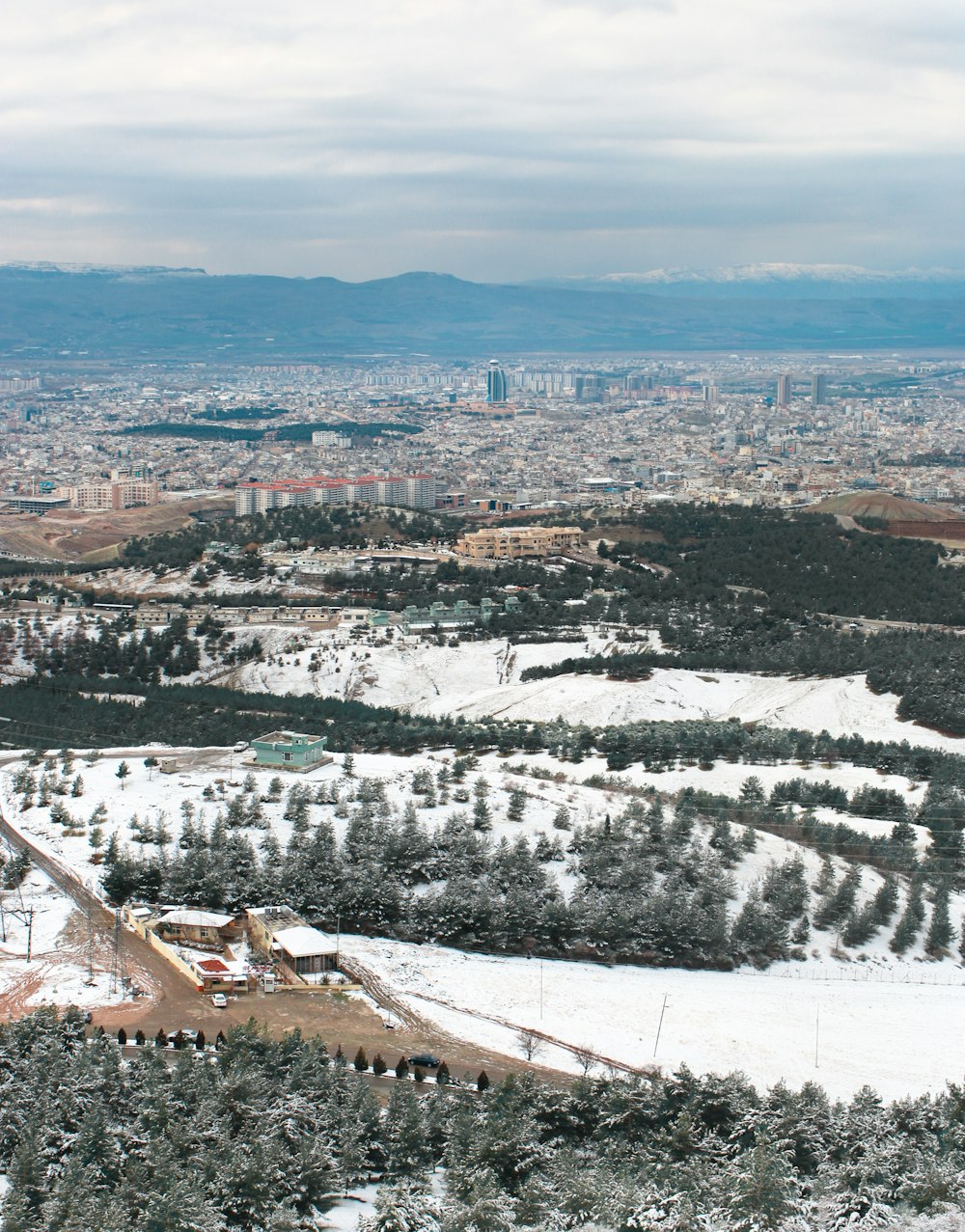 aerial view of city during daytime