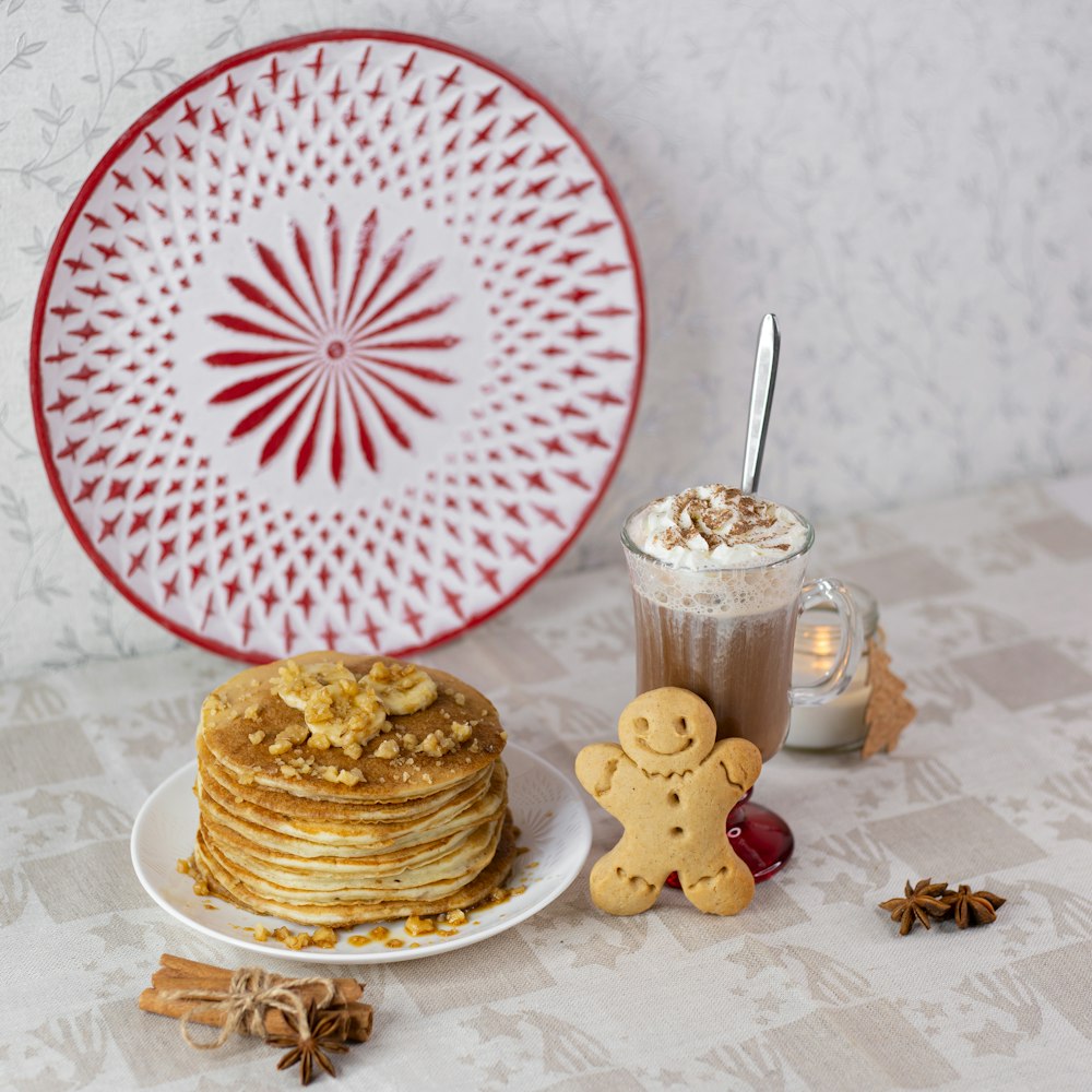 cupcakes on white ceramic plate