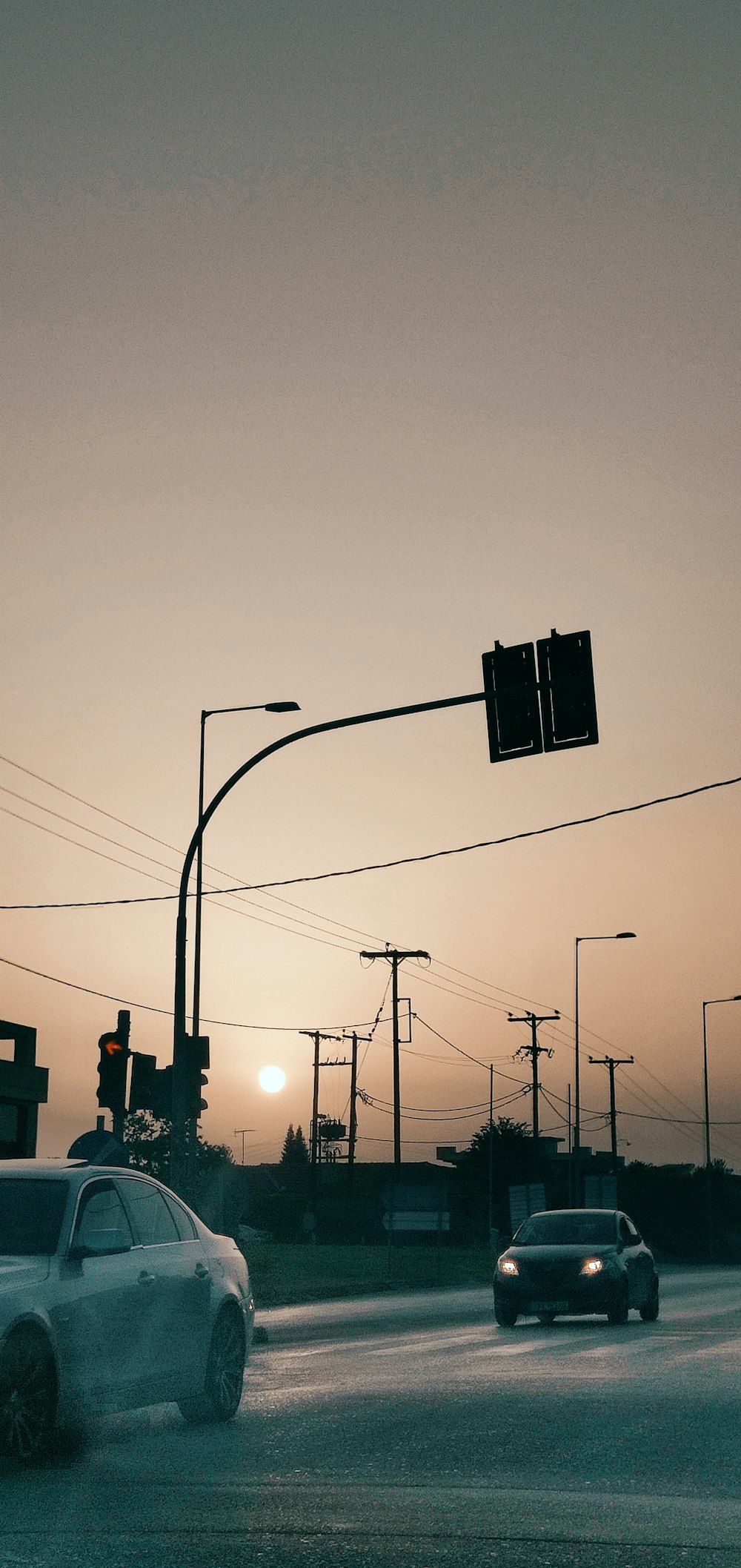 traffic light with green light