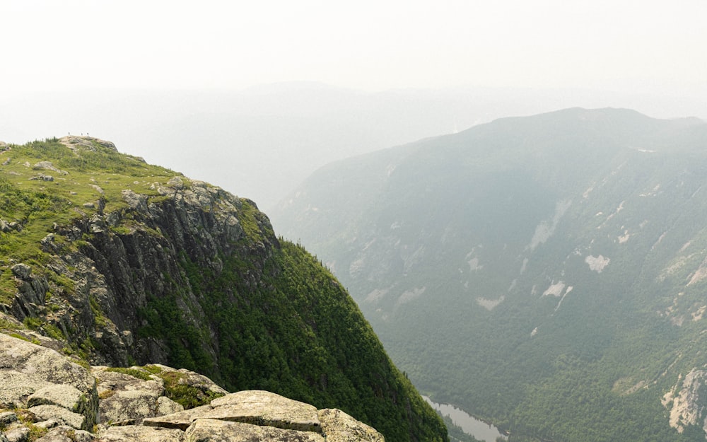 green mountains under white sky during daytime