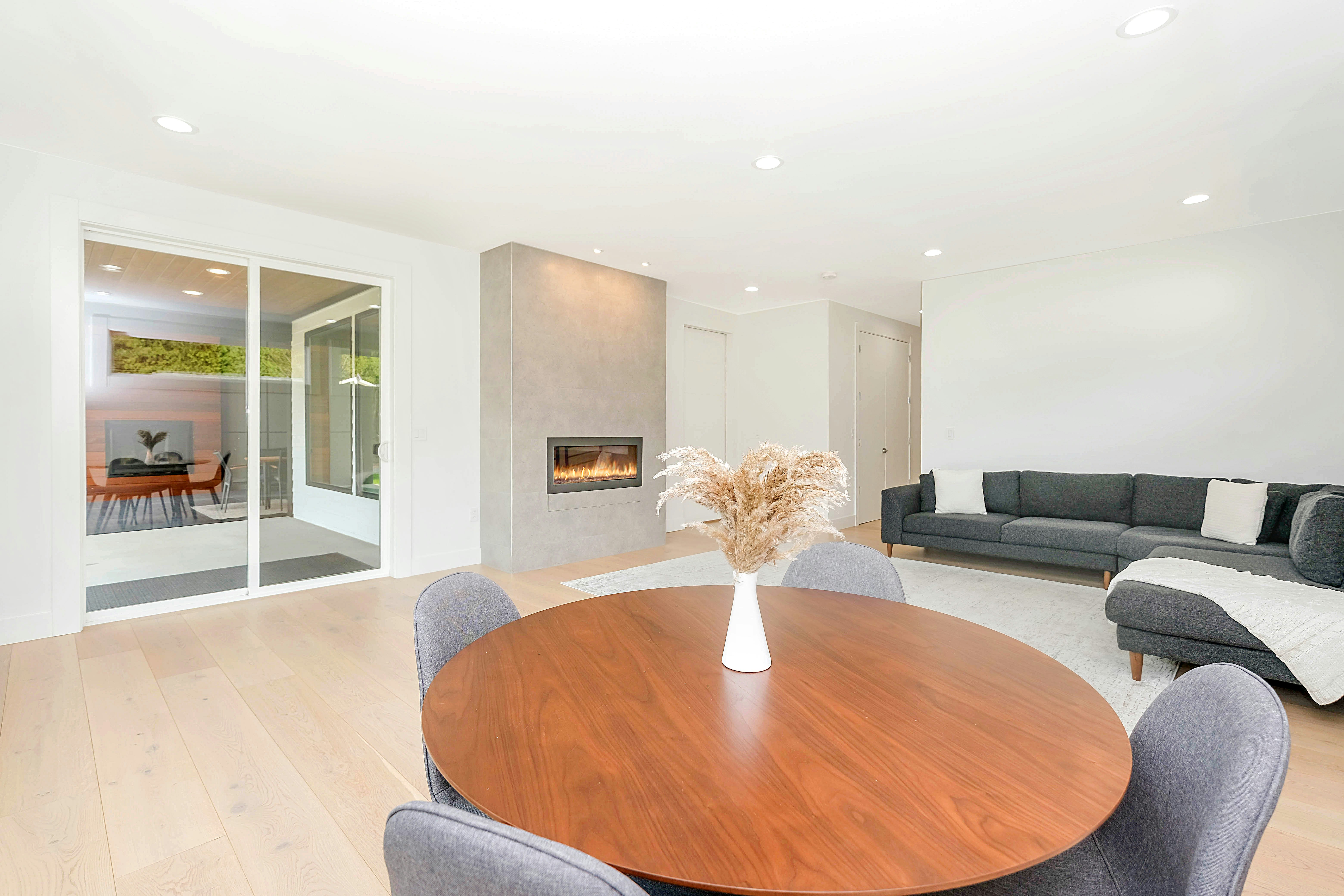 Family room interior