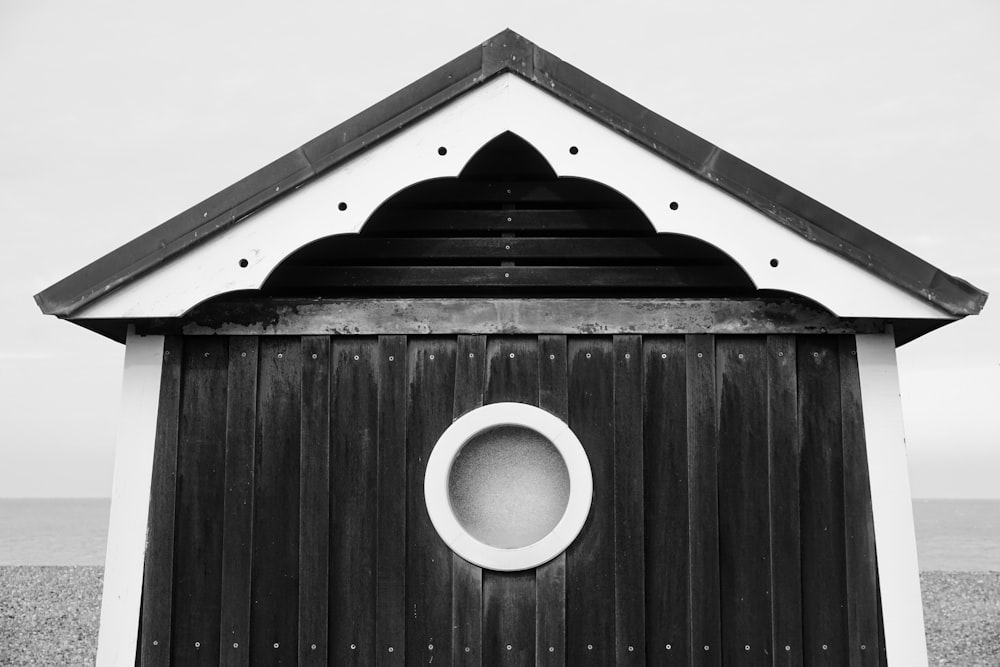 black wooden barn under white sky during daytime