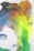 A vibrant abstract watercolor painting featuring fluid transitions between various colors. The image includes shades of blue, red, yellow, green, and hints of purple blending seamlessly together. The texture of the watercolor paper is visible, enhancing the tactile quality of the artwork.