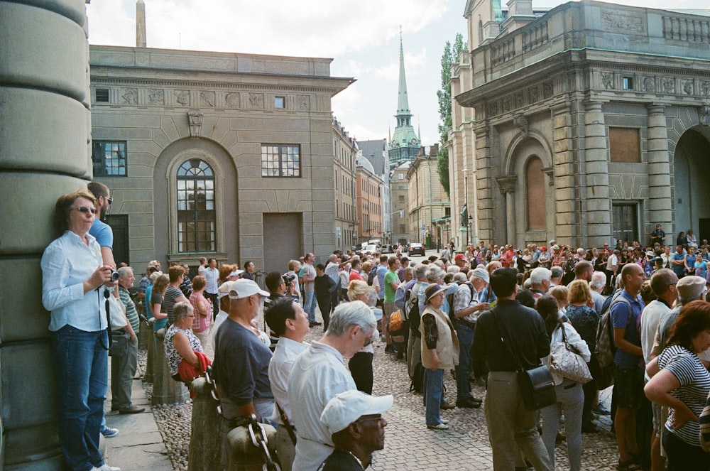 people walking on street during daytime