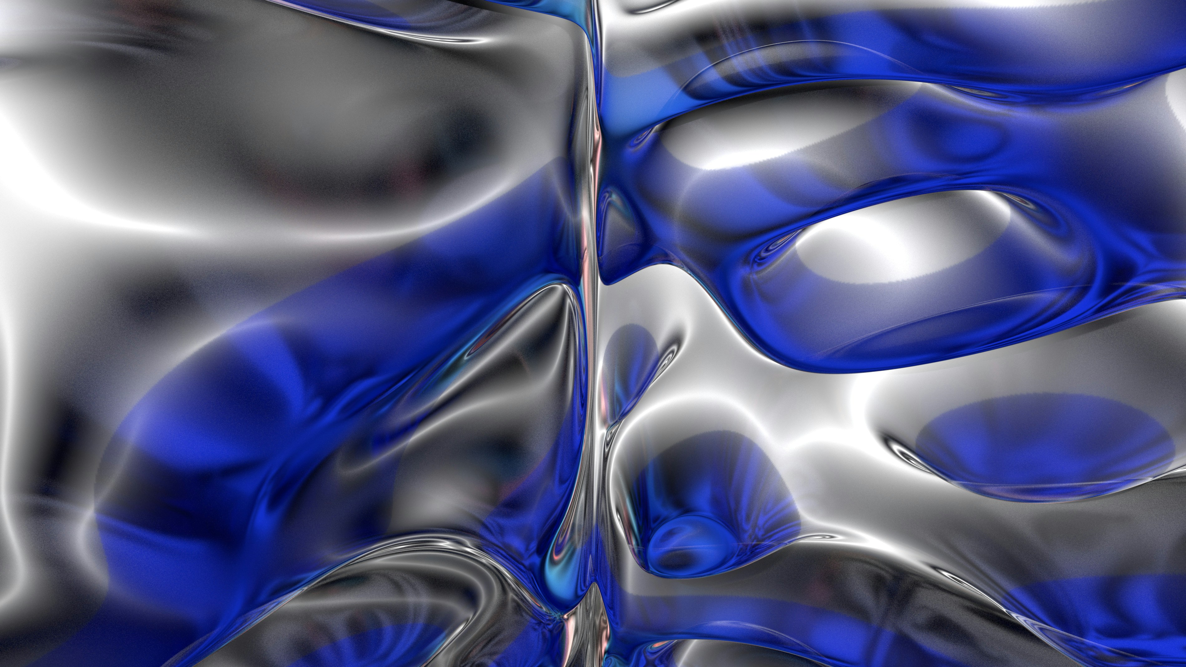 blue and white water droplets