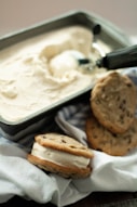 brown bread on white ceramic plate