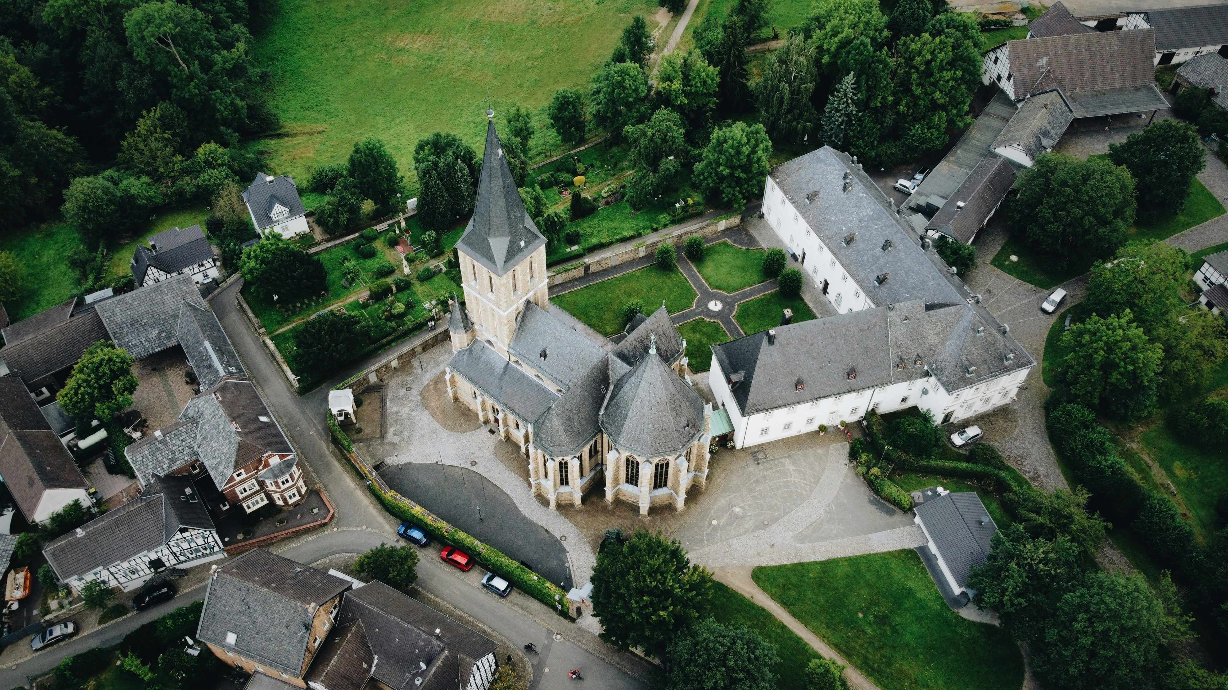 white and gray concrete building