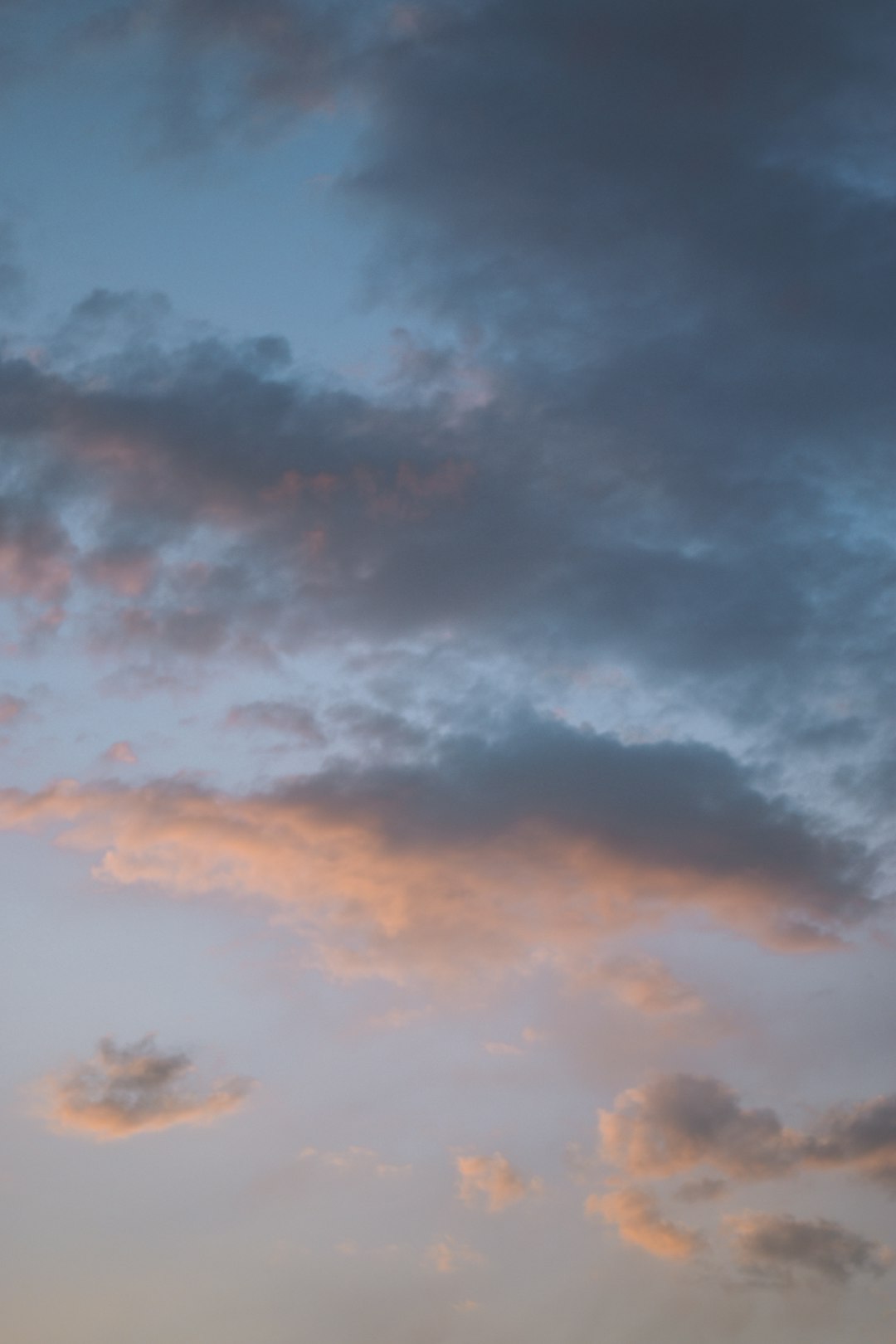 white clouds and blue sky