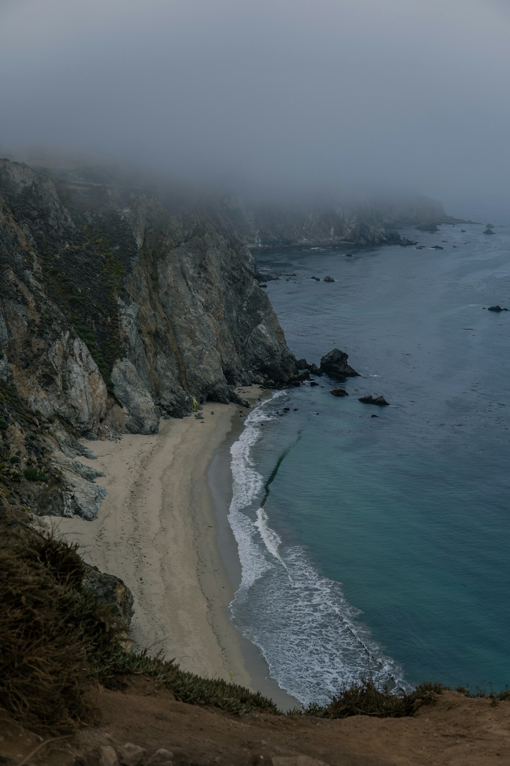 aerial view of beach during daytime