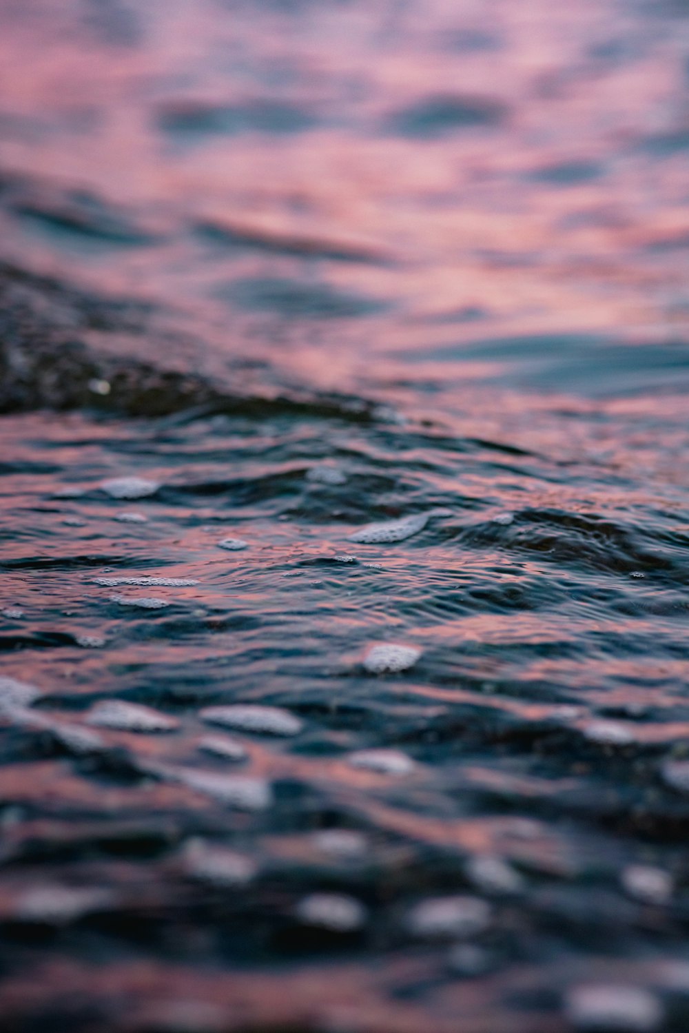 water wave in close up photography