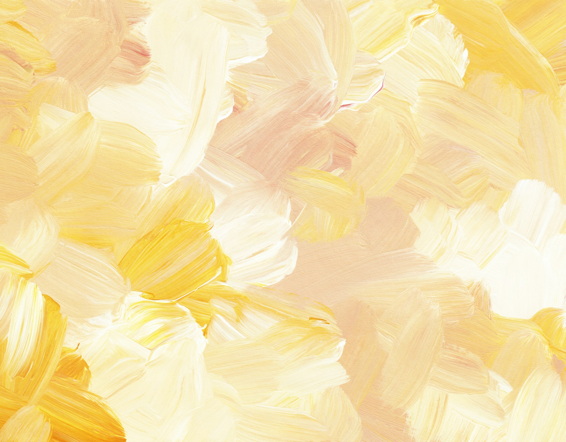 yellow and white abstract painting