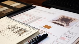 black pen on white printer paper