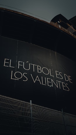 El fútbol es de los valientes