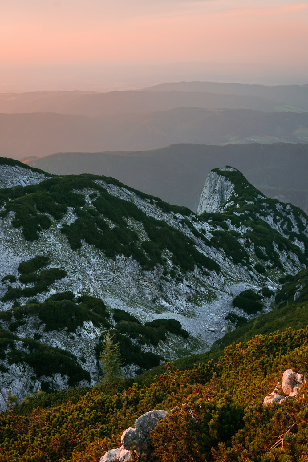 green and gray mountain under white sky during daytime