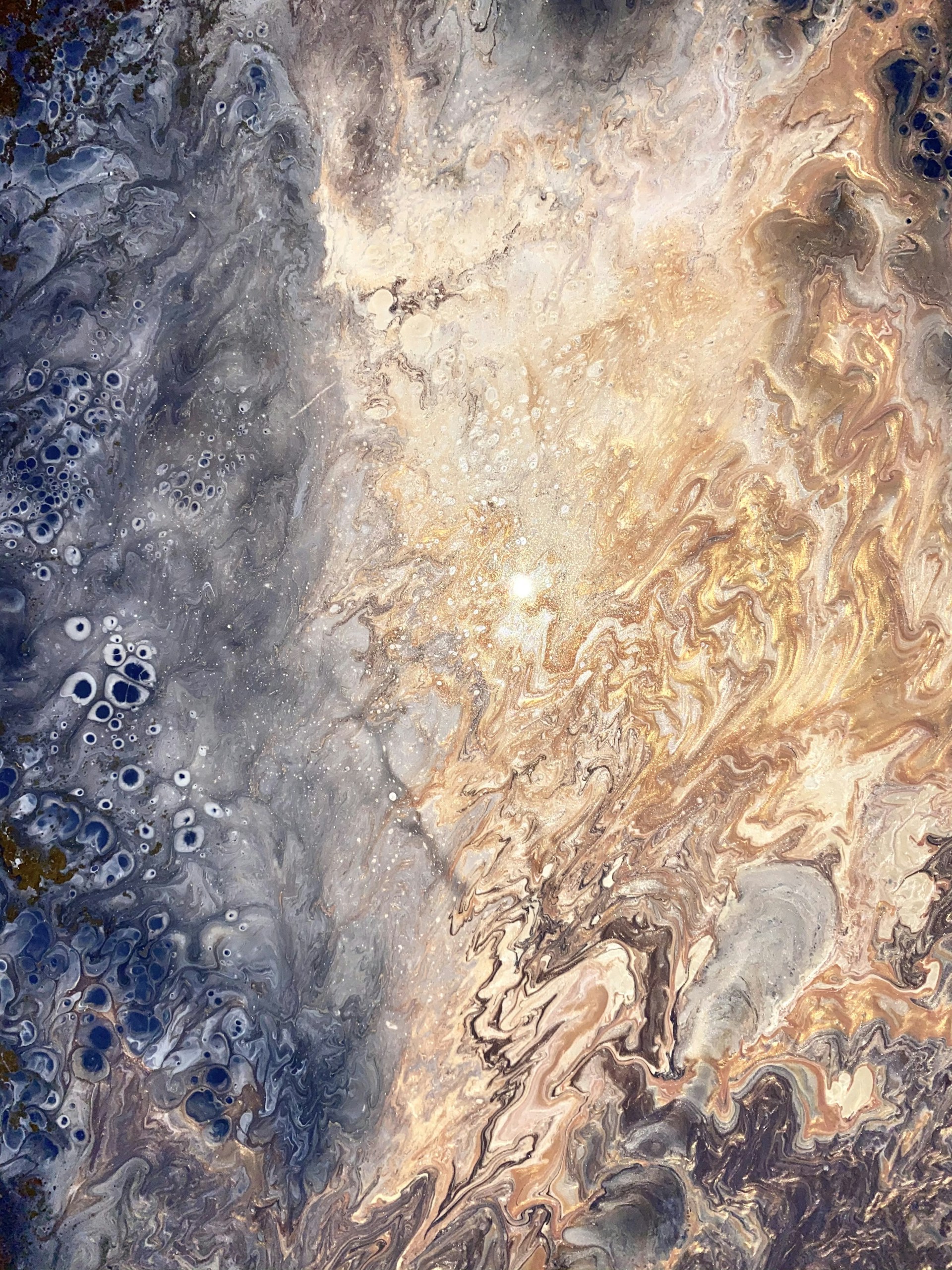 water waves on brown sand