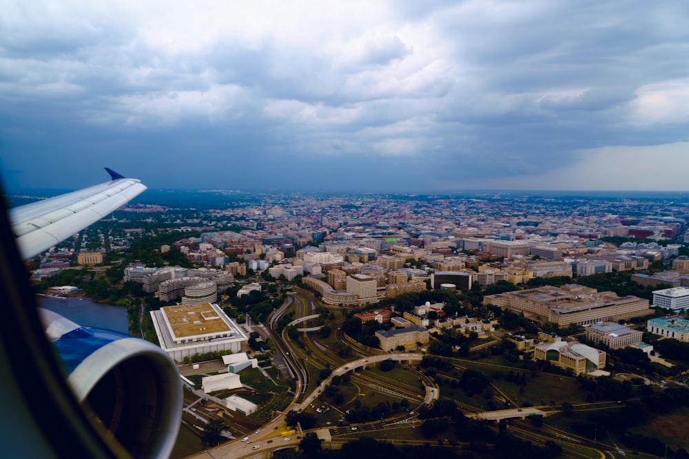 aerial view of city buildings during daytime