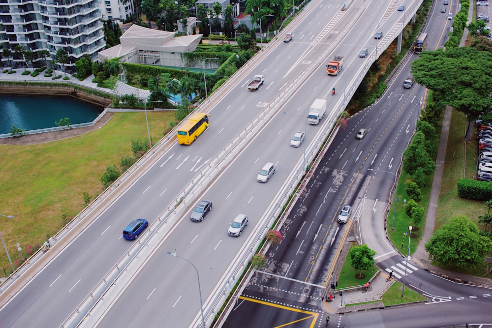 cars on road during daytime