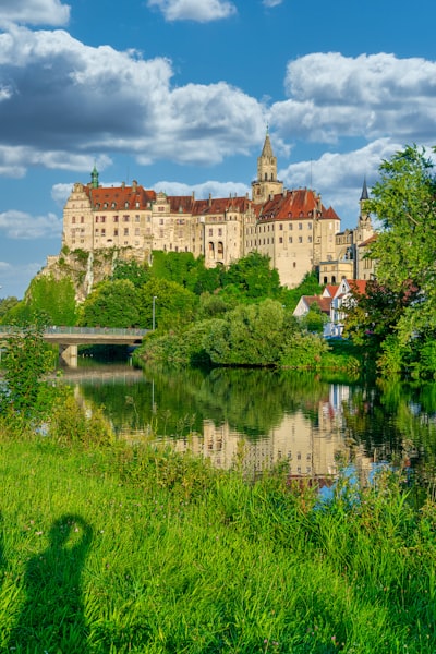 Hohenzollernschloss Sigmaringen - Depuis Donaubrücke Sigmaringen, Germany