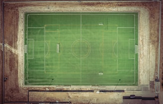 green soccer field during daytime