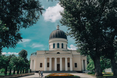 The Nativity cathedral in the Cathedral park, Chișinău