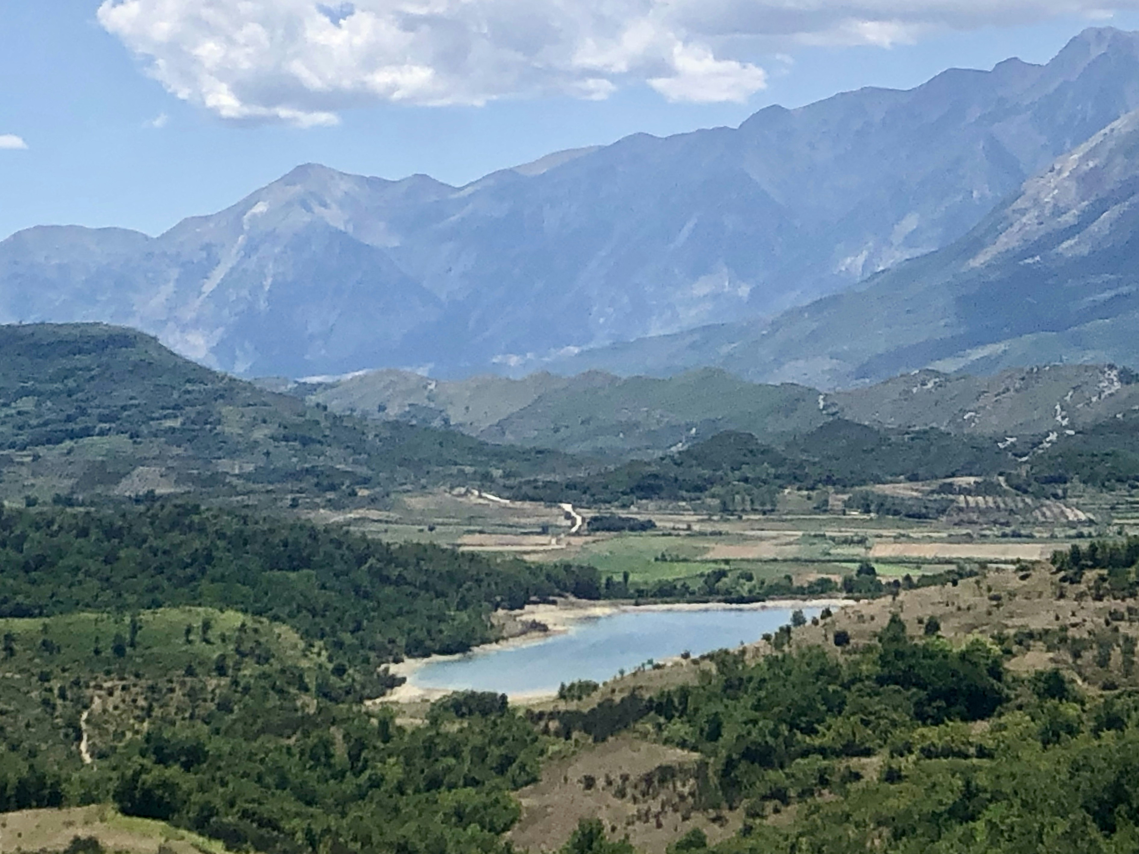green trees and mountains during daytime, Landscape