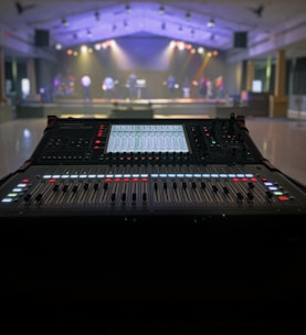 Live audio Mixing Console