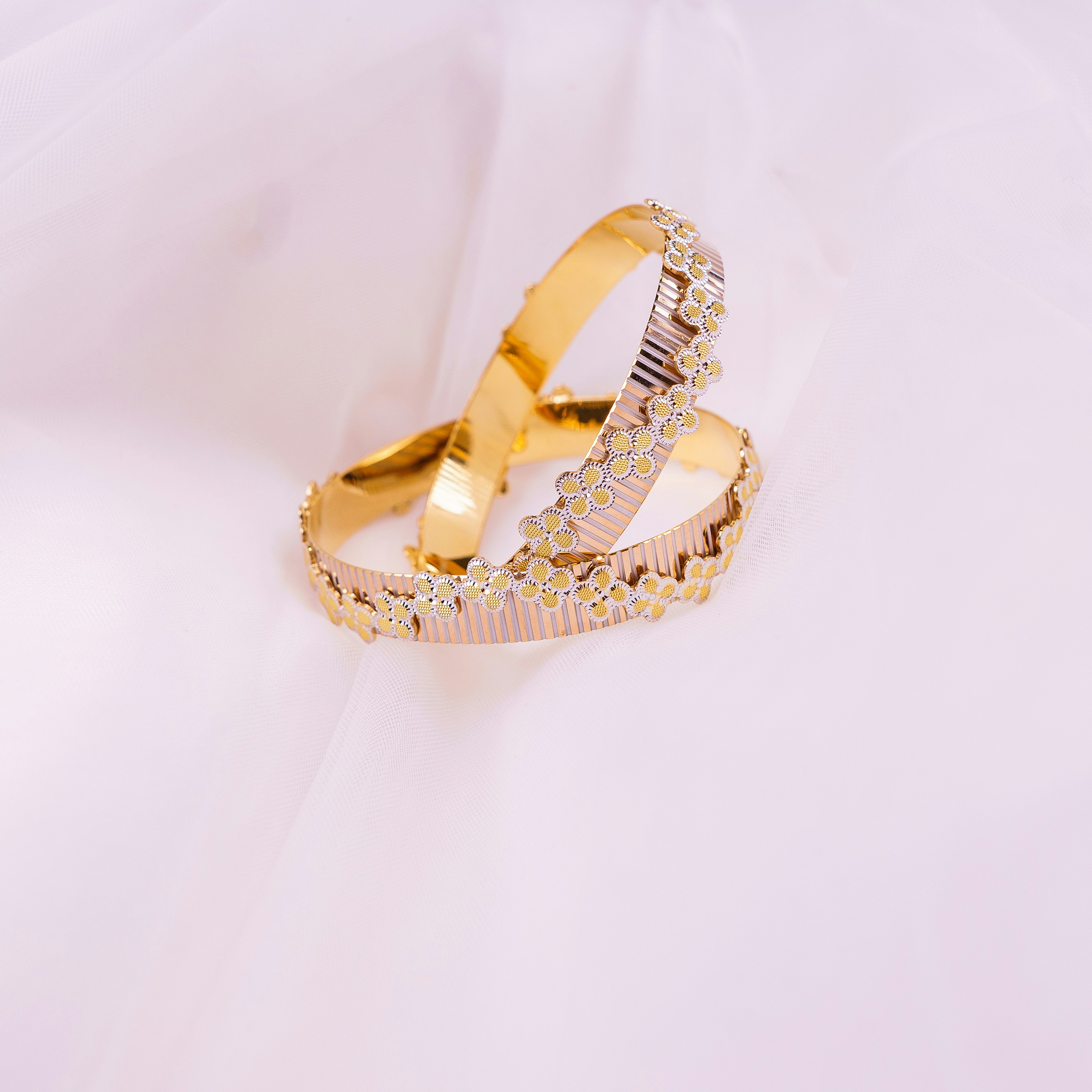 Matching wedding bands with embedded diamonds for eternal commitment