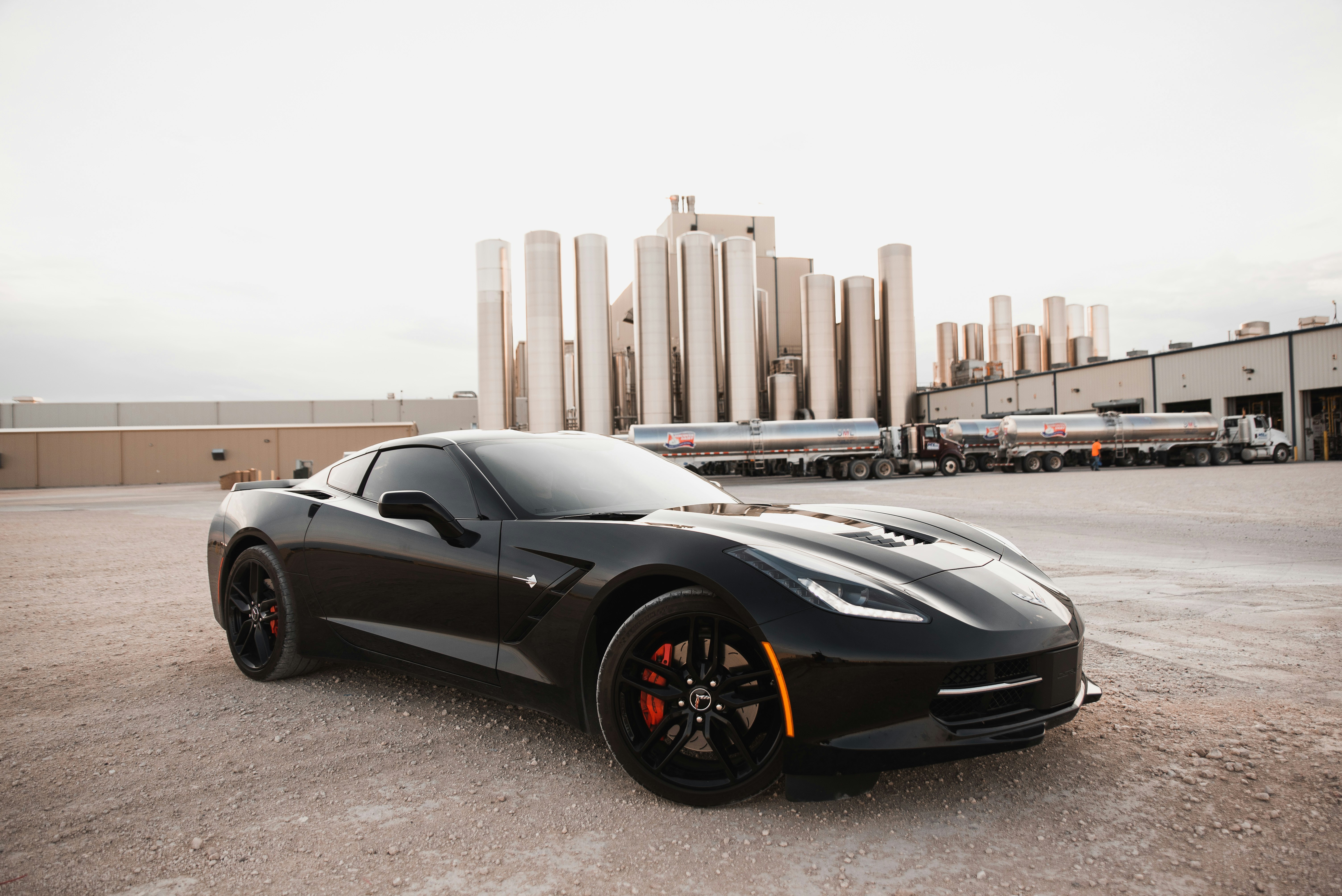 black coupe on road during daytime