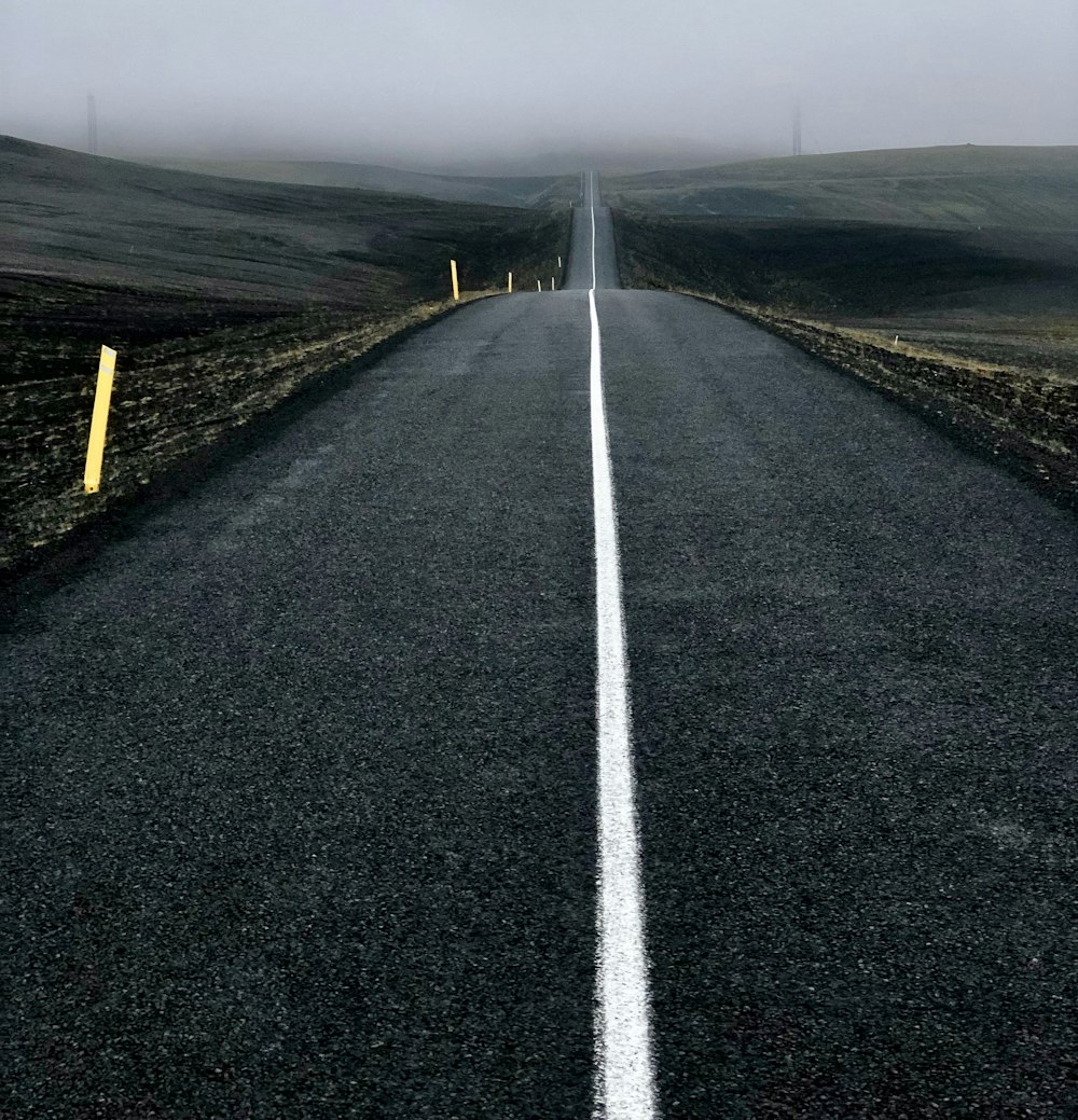 black asphalt road during daytime