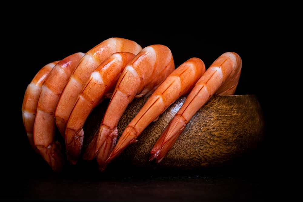 sliced carrots on black surface