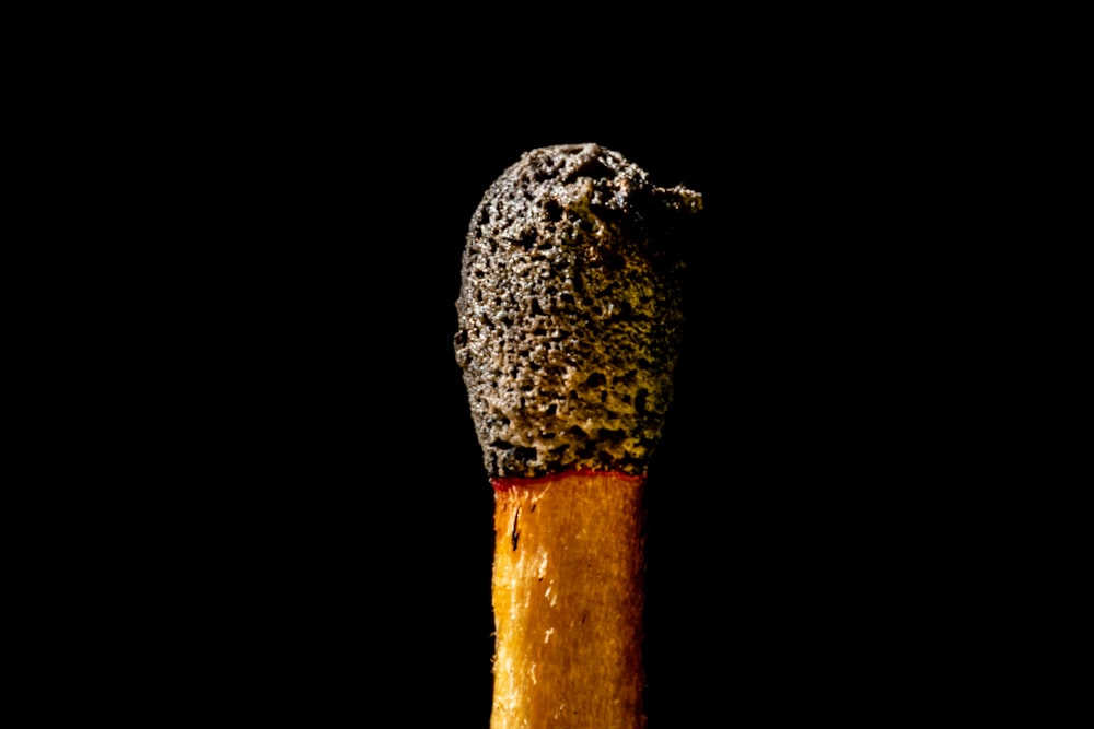 bâton de cigarette brun et blanc