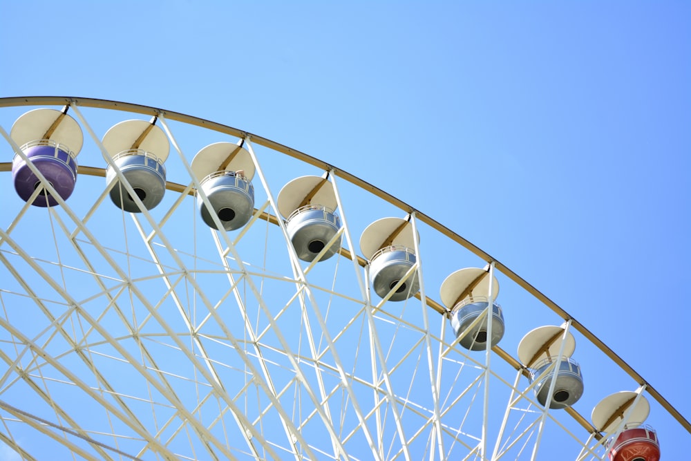 white metal frame under blue sky during daytime