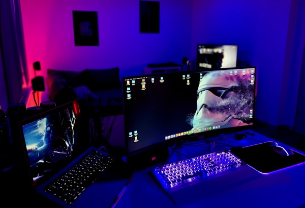 配信デスクセットアップ