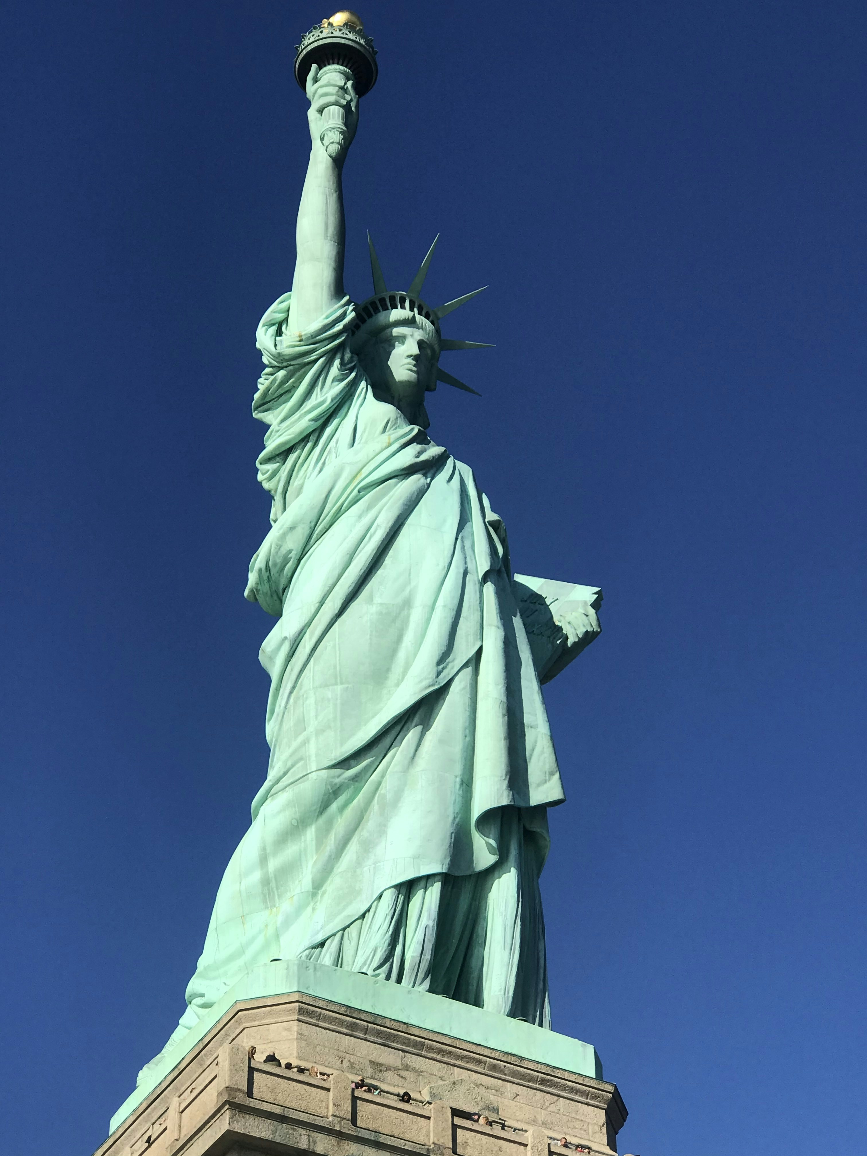 【模写】エドワード・モラン『自由の女神像の除幕式 1886』h67×w54cm ニューヨーク港における自由の女神像の除幕式、1886年10月28日