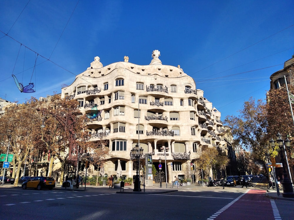 white concrete building near road during daytime